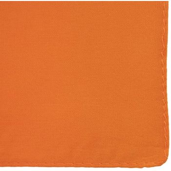 BANDANA Paisley 100% COTTON Head Wrap Durag Bandanna Summer Biker Scarf Mask - Orange (Plain)