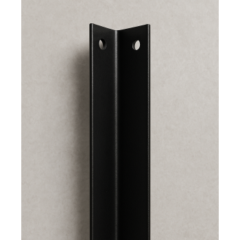 Heavy Duty Powder Coated Steel L Shape Corner Bracket 298mm x 38mm