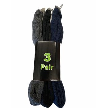 12 Pairs Mens Bamboo Work Socks Extra Warm Winter Thermal Soft