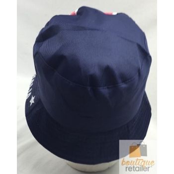 AUSTRALIA FLAG BUCKET HAT Adult Australian Day Aussie Summer Sun Cap Brim
