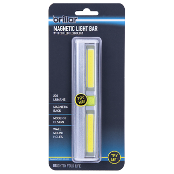 Brillar Magnetic Light Bar Night Strip Battery Operated (included)