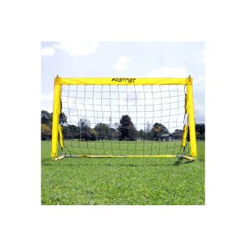 Summit Pop Up Fastnet Soccer Goal Futsal Football Portable Flexible (1.5m x 0.9m)