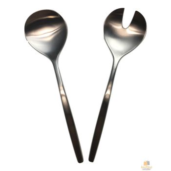 GROSVENOR Chill 2 Salad Servers 18/10 Stainless Steel Spoon Fork CHILL2SS