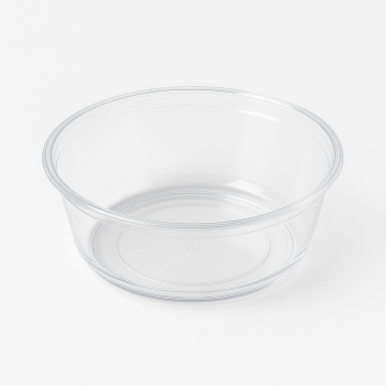 288x Premium Plastic Round Dessert Cups BPA Free Extra Strong Bulk - Clear