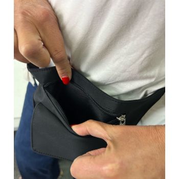 Pierre Cardin Inspired Milleni Luggage Bag Large in Blue + FREE Milleni Waist Bag