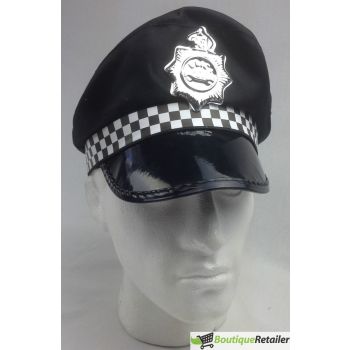 Police Officer Captain HAT Pilot Cop Navy Sailor Costume Party Cap Fancy Dress