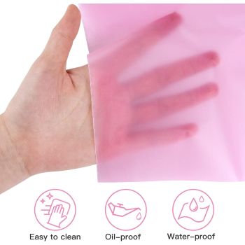 Table Cloth Cover Reusable & Washable Xmas Party 137cm x 274cm (54"x108") in Light Pink