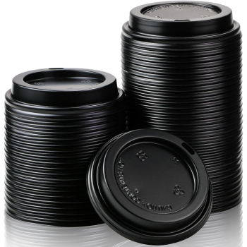 1000x Plastic Coffee Cup Sip Lids Suits 8oz/10oz Cups Take Away Bulk 80mm