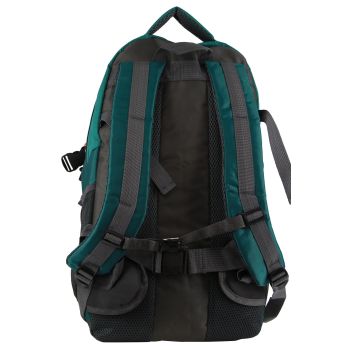 Pierre Cardin Mens Nylon Travel & Sport Medium Backpack Bag in Green