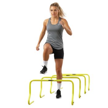 1 Pack of 4 Agility Training Hurdles Sport Socer Football Speed - 30cm Height