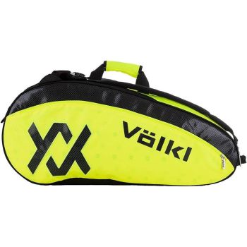 Volkl Classic Tour Combi Bag for 6-9 Racquets in Yellow/Black