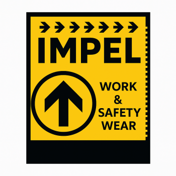 HI VIS Jumper Full Zip Hoodie Safety Workwear Fleecy Fleece Jacket Hooded in Orange/Navy - 2XL