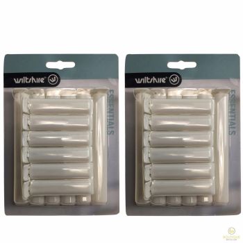 Pack of 24 WILTSHIRE BAG CLIPS Food Storage Sealing Sealer Snack Clamp Peg