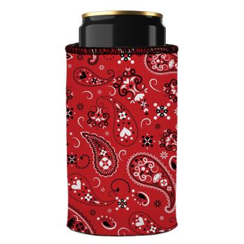 Red Bandana Stubby Cooler - Standard