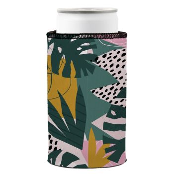 Exotic Jungle Plants Stubby Cooler 2-Pack - Standard