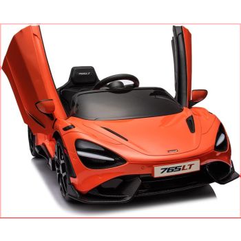 12V Licensed McLaren 765LT Kids Ride On Sports Electric Car