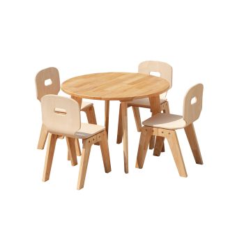 Danish Round table and 4 chairs