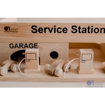 Solid Wooden Service Station