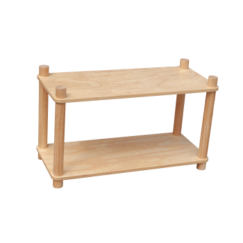 Montessori 2 tier shelf