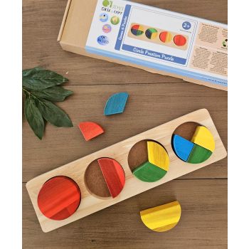 Circle Fraction Puzzle