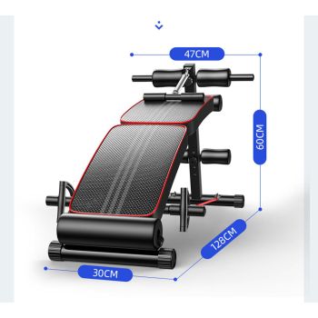 Foldable Weight Sit Up Bench Press Adjustable Home Gym Abdominal Exercise Fitness