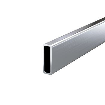 120cm Frameless Glass Sliding Shower Door with Nickel Rail and Hardware