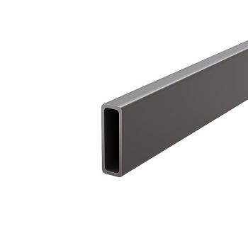 150cm Frameless Glass Sliding Shower Door with Gunmetal Rail and Hardware