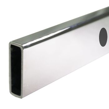 130x80cm Frameless Glass Sliding Corner Shower with Chrome Rail and Hardware