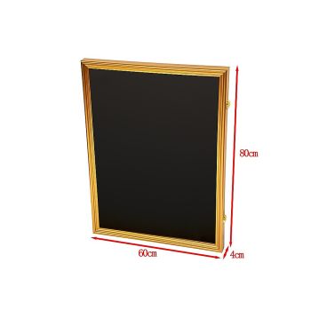 Wall Display/Case Lockable Rack 80cm Football Basketball Jersey Storage Box in Gold