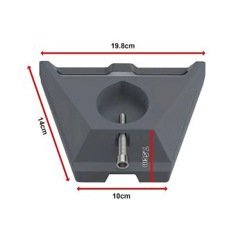 Pipe Adapter Mount for Starlink Roof Gen 3B – Pole Bracket for 1–2 Inch Mounting