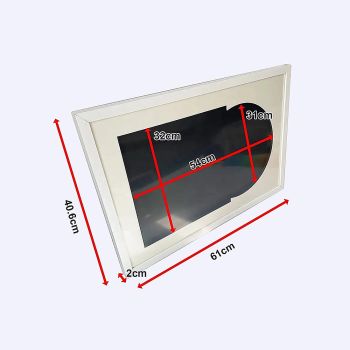 Vinyl Album Frame – LP Record Display Frame Music Artwork Décor