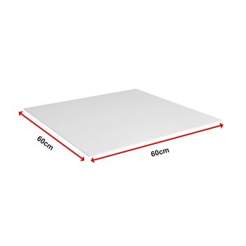 12x Smooth Drop Ceiling Tile 2ft x 2ft PVC Ceiling Panel