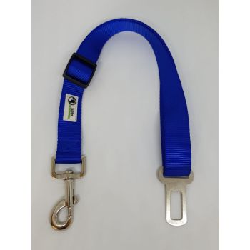 Seat Belt Safety Travel Attachment Connector - Moondidley Pets Blue