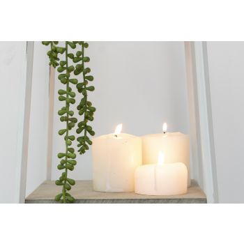 Faux Long String Of Pearls 74cm