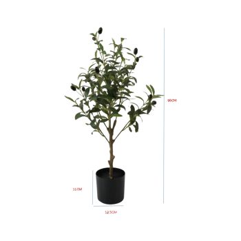 Potted Artificial Olive Tree 65cm
