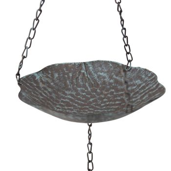 Hanging Birdfeeder w Dragonfly & Petal Bell 86cm