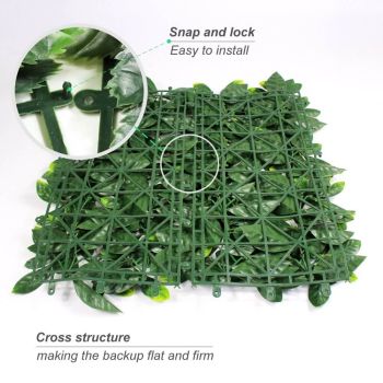 Laurel Hedge Panels UV Resistant 1m X 1m