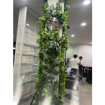 Bright Mixed Philodendron Garland Bush 100cm