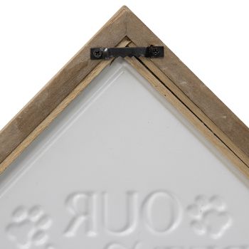 Our Pet Rules Wall Sign 33x66cm