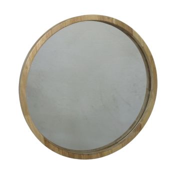Scandinavian Nordic Style Round Wall Mirror 60cm