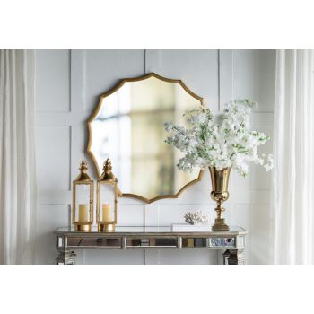 Large Minyama Scalloped Mirror 101cm