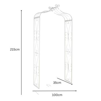 Martinique Garden Arch 215cm