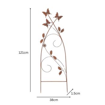 Butterfly Garden Stake / Plant Climber 47cm