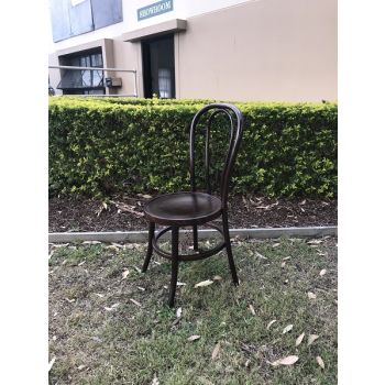 Bentwood Dining Chair Fruitwood Stackable 93cm