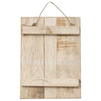 Handcrafted 'All Things Possible' Wall Art 15x3cm