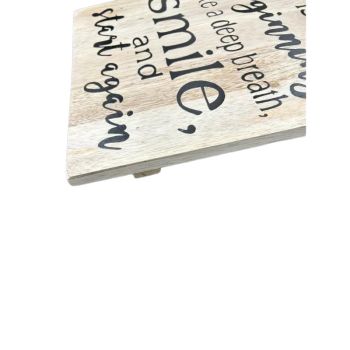 Everyday Smile Wall Art 30cm