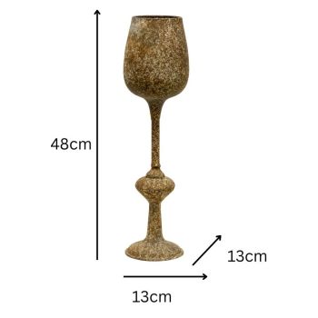 Vintage Style Decorative Goblet 48cm