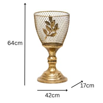 Lustre 'Globet' Candleholder 23cm