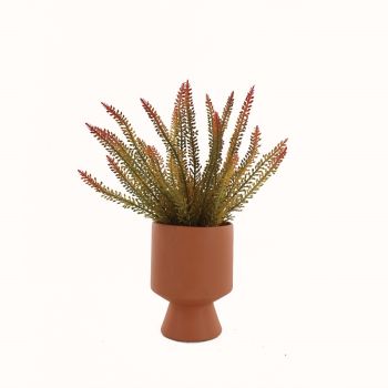 Jai Artifical Fern in Ceramic Vase 32cm