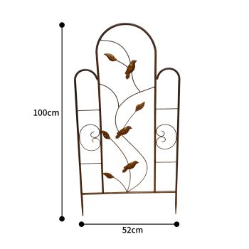Birds Garden Stake / Climbing Plant Trellis 100cm